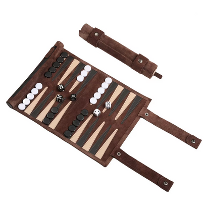 Backgammon Portable Roll