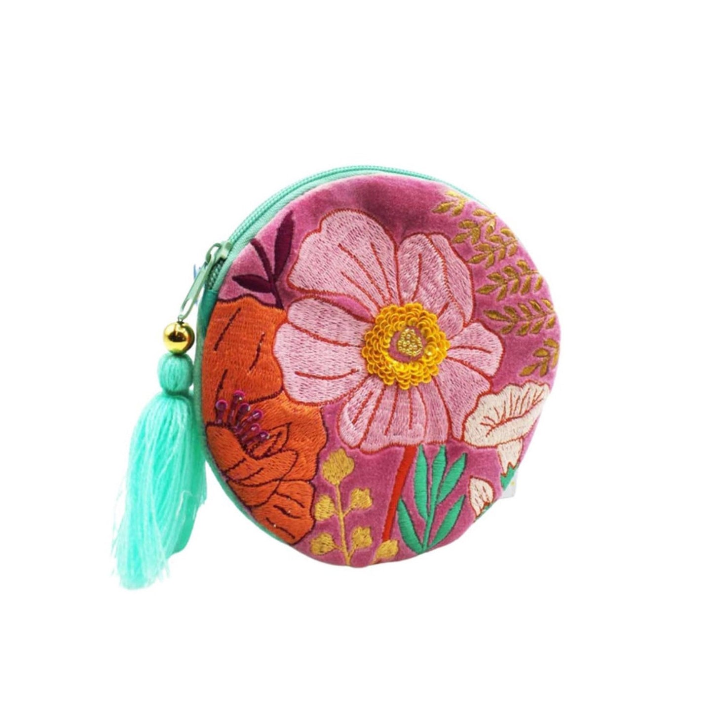 Posy Hot Pink Round Purse - For Her - shop_name