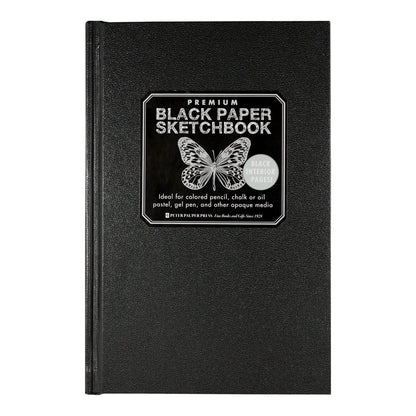 Premium Black Paper Sketchbook - shop_name