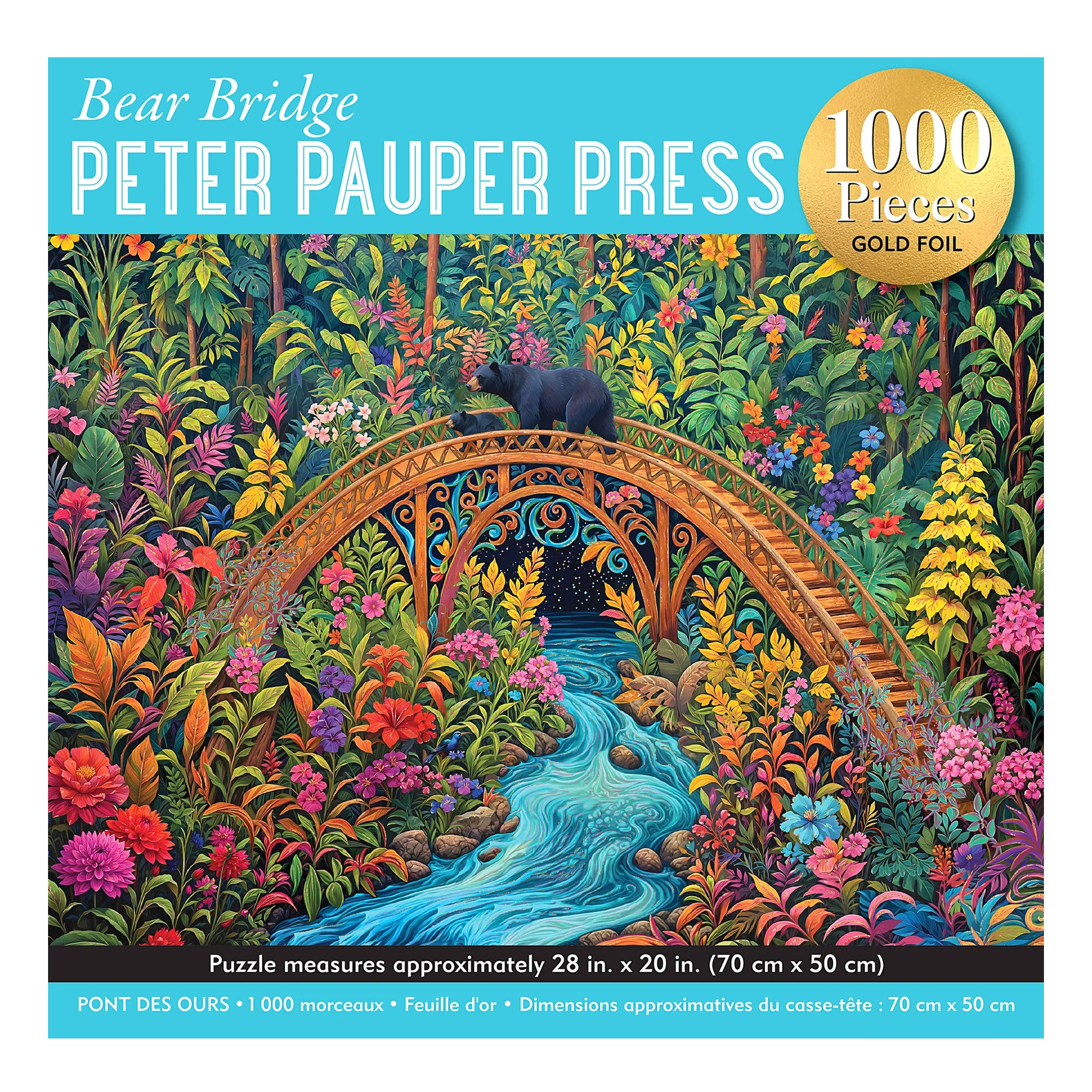 Bear Bridge 1000-Piece Puzzle | Art + Design SXM