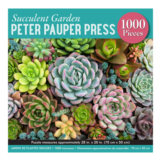 Succulent Garden 1000-Piece Puzzle
