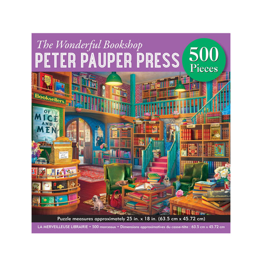 The Wonderful Bookshop 500 Piece Puzzle