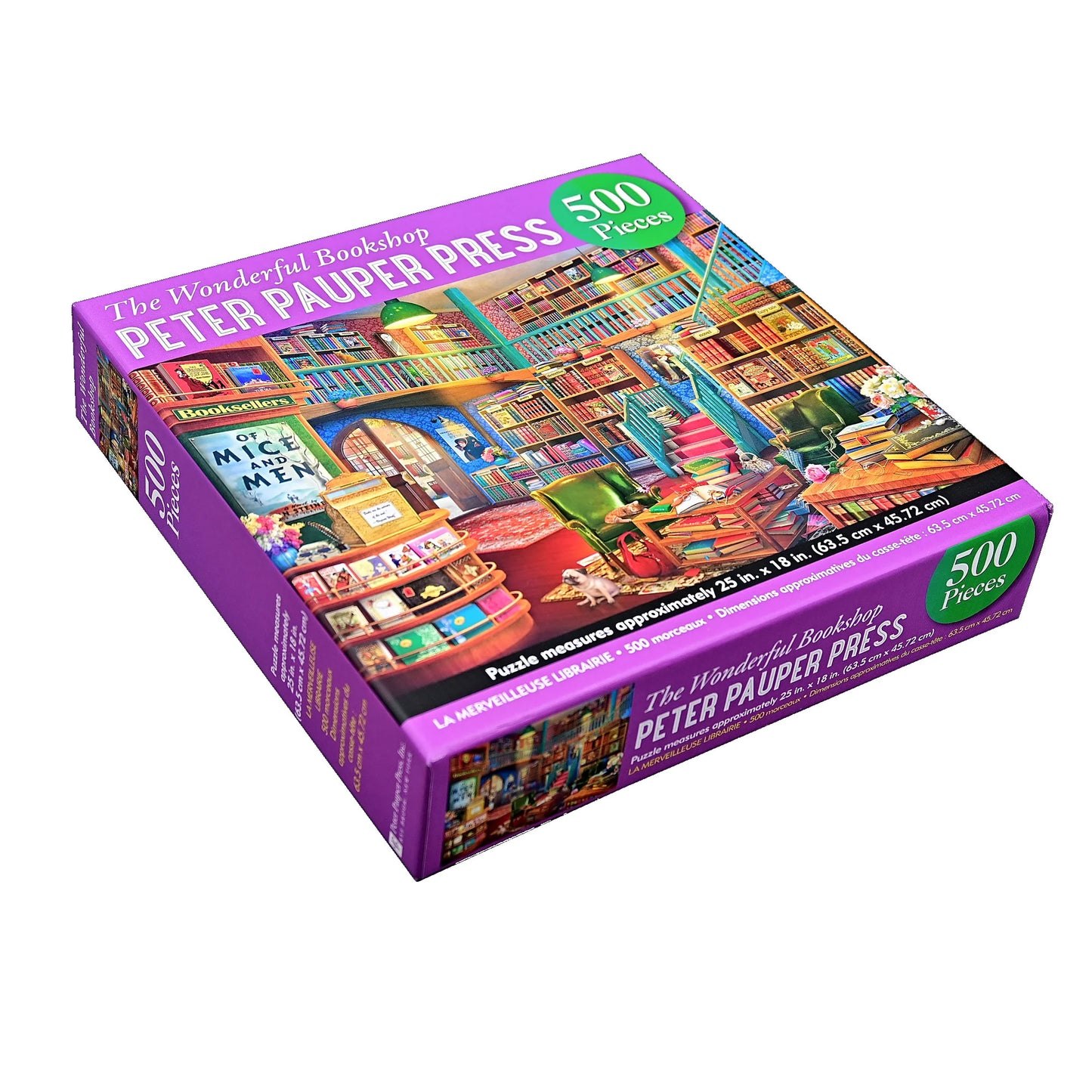 The Wonderful Bookshop 500 Piece Puzzle