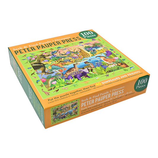 Dinosaurs Seek & Find Puzzle