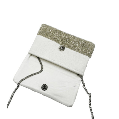 Rainbow VIOLA Beaded Mini Clutch - For Her - shop_name