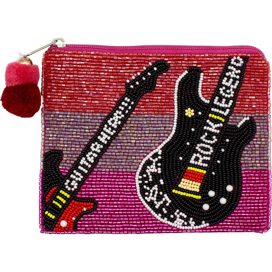 Rock Legend Artist Series Beaded Pouch - For Her - shop_name