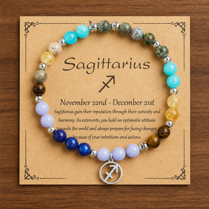 Sagittarius Zodiac Bracelet