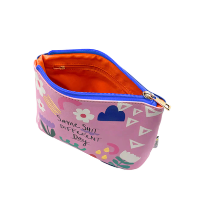 Small Talk 'Same Shit' Makeup Bag