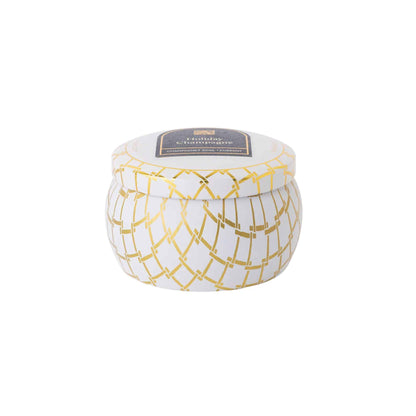 Holiday Champagne - Tin Candle