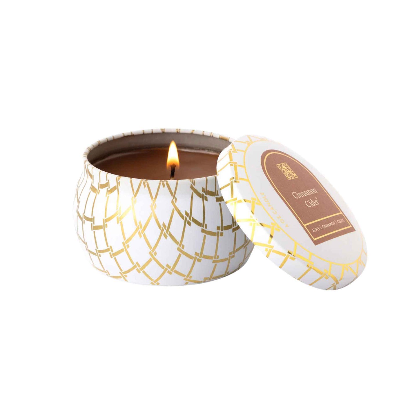 Cinamon Cider - Tin Candle