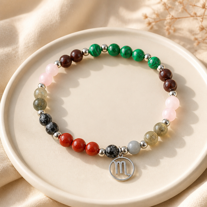 Scorpio Zodiac Bracelet