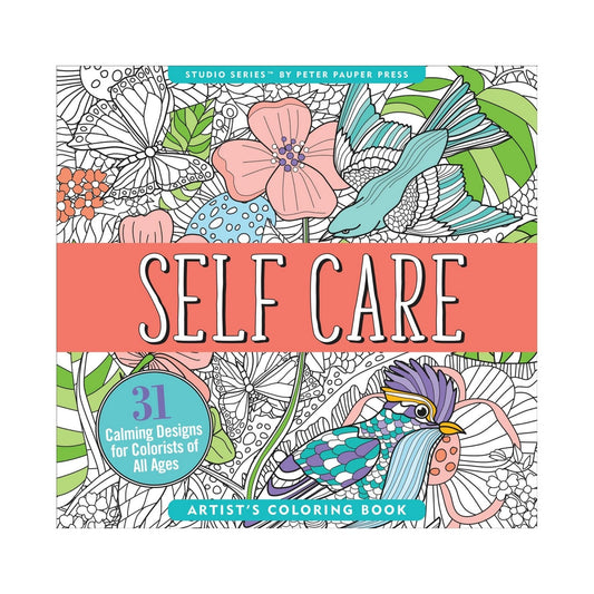 Self Care Artist's Coloring Book - Papergoods - shop_name