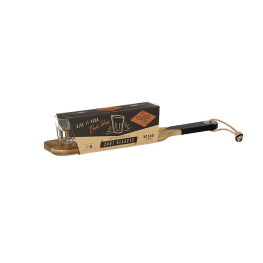 Serving Paddle and Shot Glasses - Living - shop_name