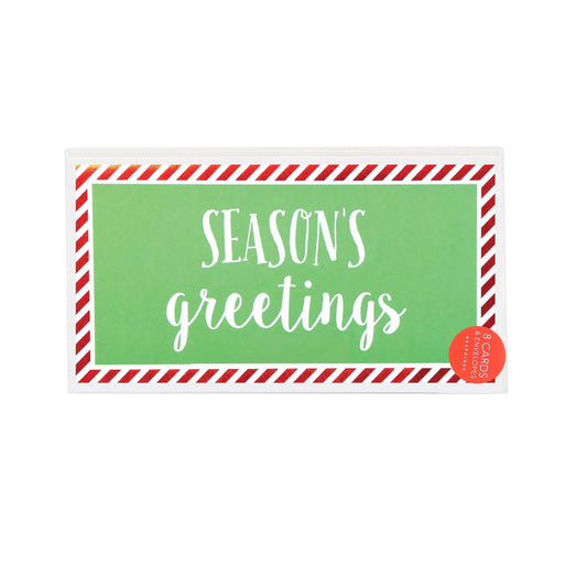 Season's Greetings Money Holder Holiday Boxed Card