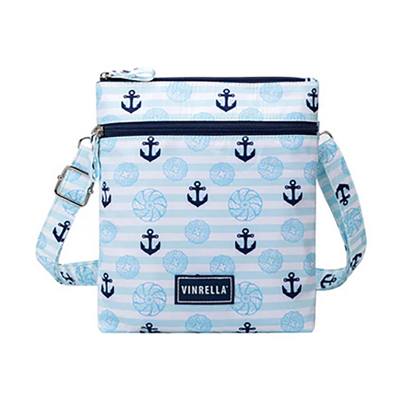 Side Slinger Crossbody Bag - Geometric Black & White - For Her - shop_name