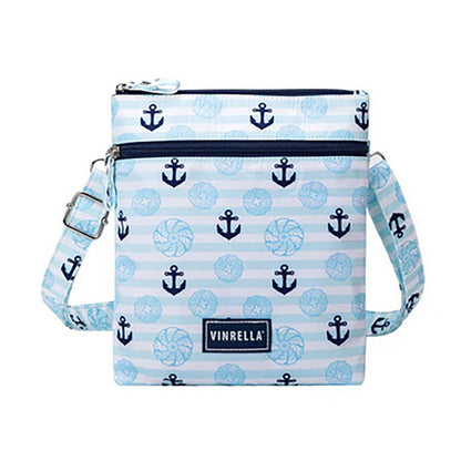 Side Slinger Crossbody Bag - Geometric Black & White - For Her - shop_name