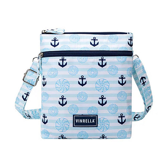 Side Slinger Crossbody Bag - Geometric Black & White - For Her - shop_name