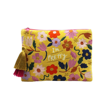 Small Talk Clutch 'I'm Pretty, Pretty Damn Brilliant' - For Her - shop_name