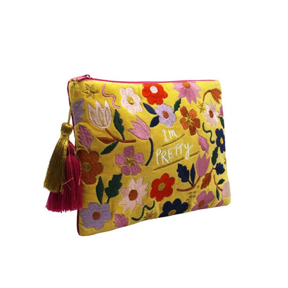 Small Talk Clutch 'I'm Pretty, Pretty Damn Brilliant' - For Her - shop_name