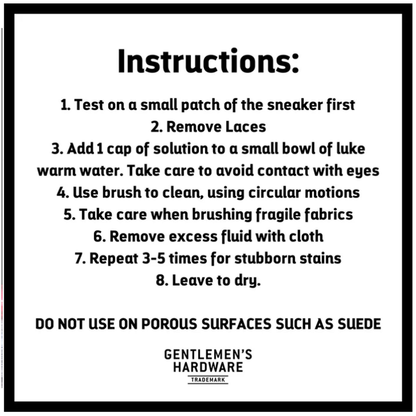 Sneaker Cleaning Kit