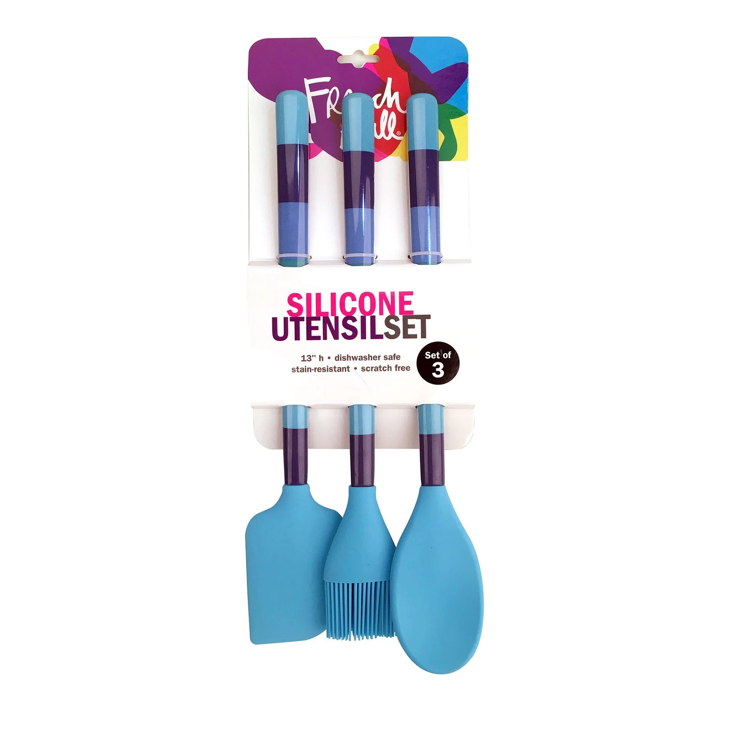 Silicone Utensil Set Blue