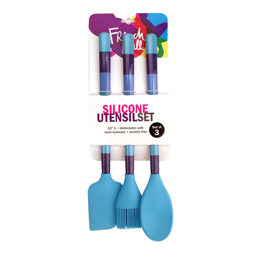 Silicone Utensil Set Blue