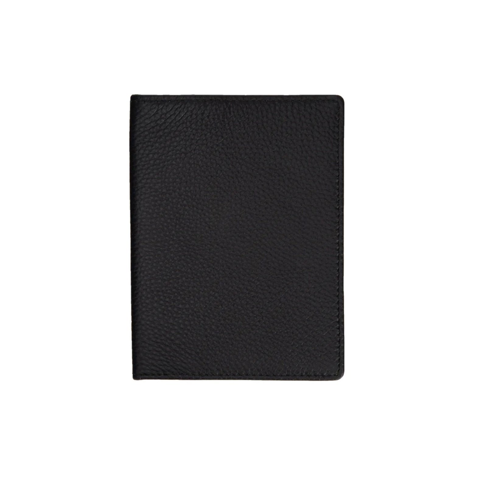 Stanford Leather Passport Cover Black - For Him - shop_name