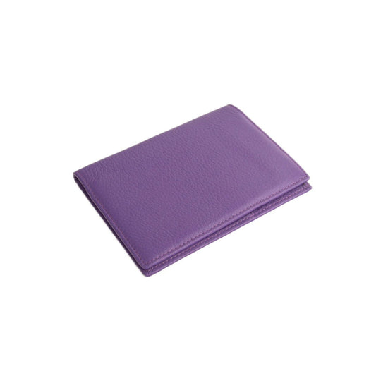 Stanford Leather Passport Cover Purple - For Her - shop_name