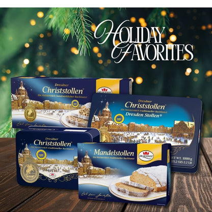 Dresden Christstollen in Gift Tin 1000gr