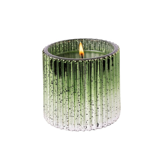 The Smell of Tree - Plaid Ribbed Glass Candle - Candle - shop_name
