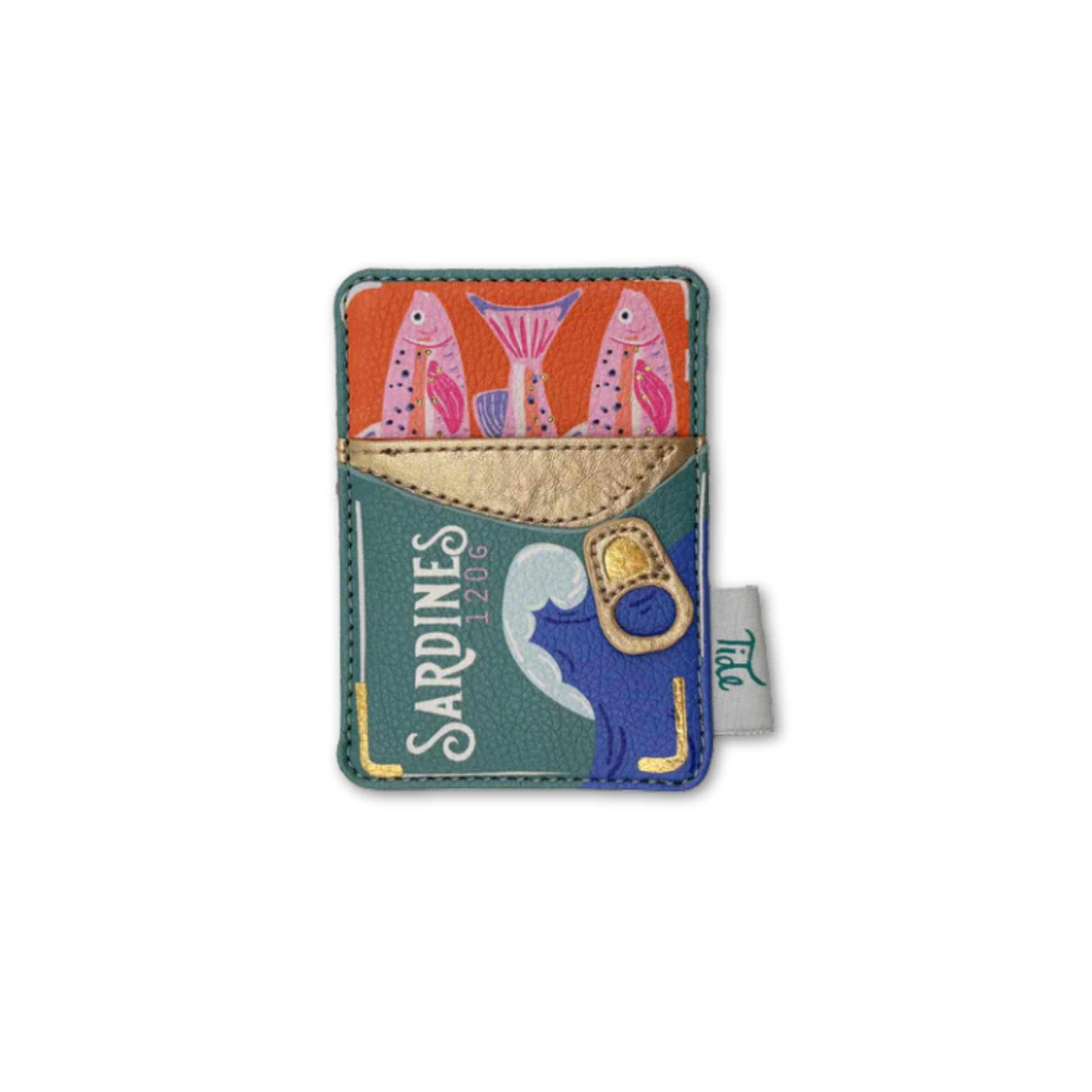 Tide Sardine Cardholder wallet with card slots for everyday essentials