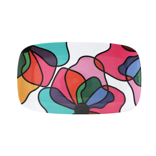 Transparent Pop 13" Rectangular Platter