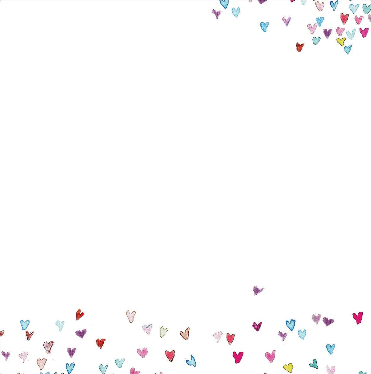 Notes de bureau sur le jardin de fleurs sauvages