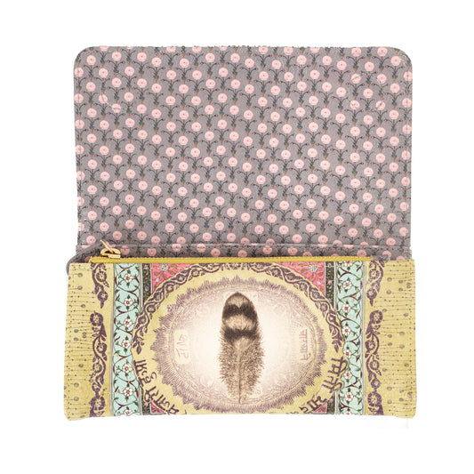 Portefeuille guépard à imprimé animal