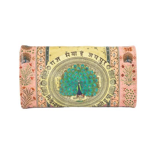 Portefeuille guépard à imprimé animal