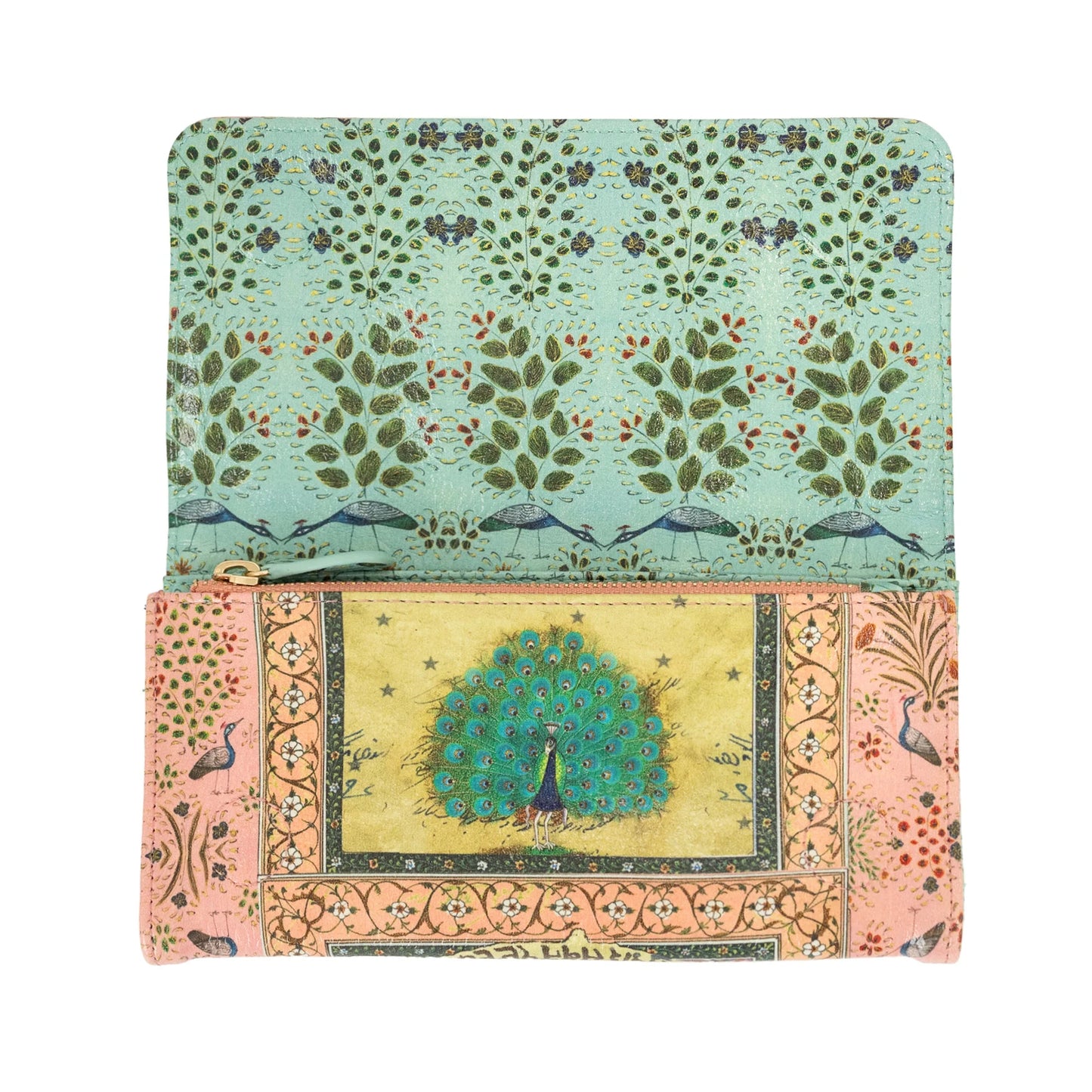 Portefeuille guépard à imprimé animal