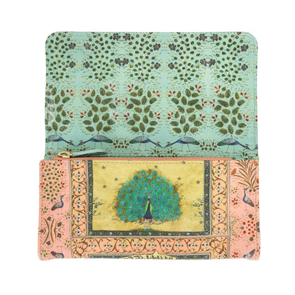 Portefeuille guépard à imprimé animal