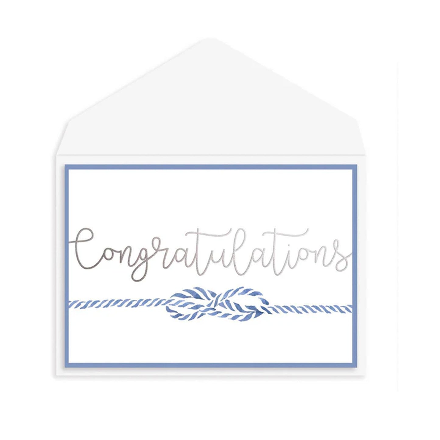 Tying The Knot Wedding Card