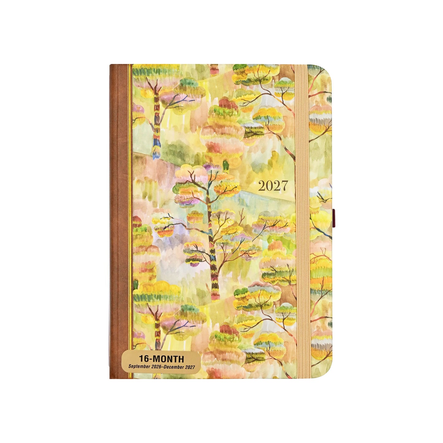 2027 Watercolor Treescape Weekly Planner