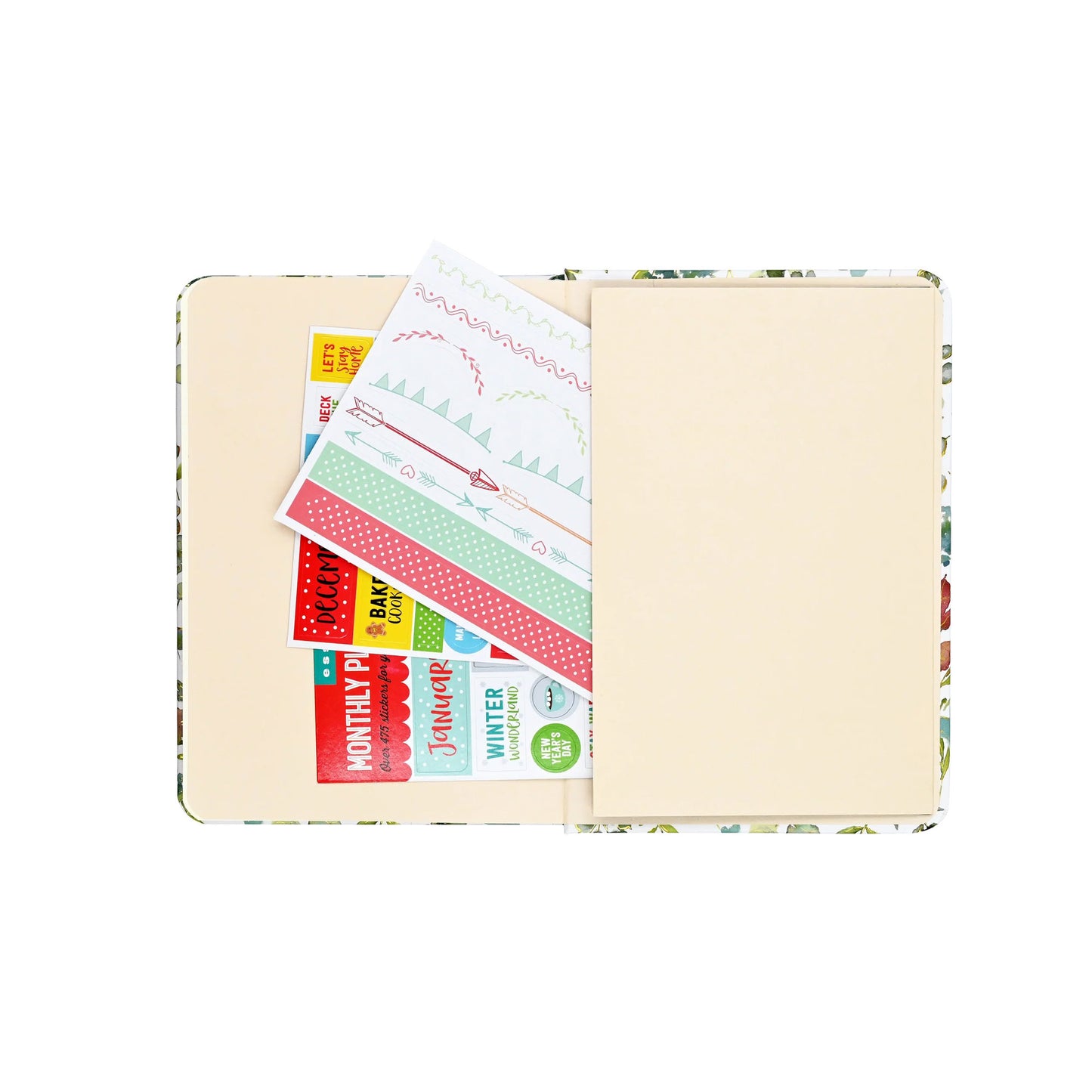 2027 Floral Watercolor Weekly Planner