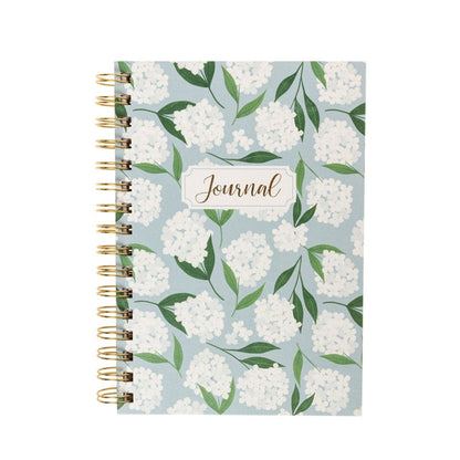 White Hydrangeas Journal - Papergoods - shop_name