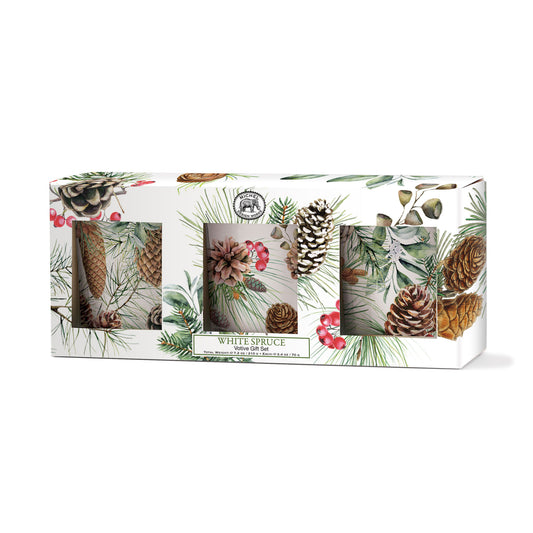 White Spruce Votive Gift Set