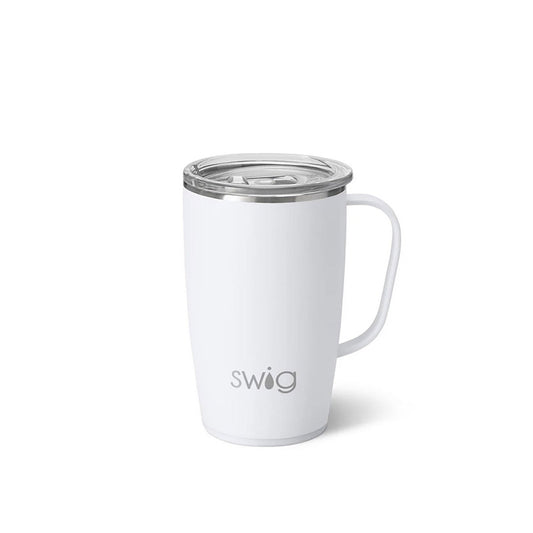 White Travel Cup 18oz - For Her - shop_name