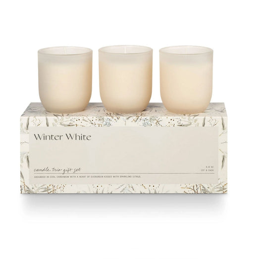 Winter White Candle Trio Gift Set - Candle - shop_name