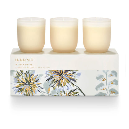 Winter White Candle Trio Gift Set