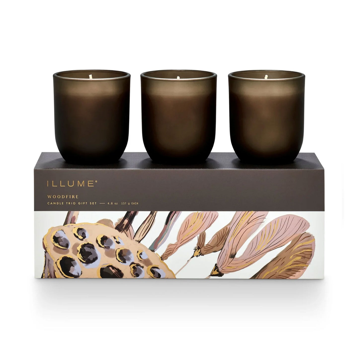 Woodfire Candle Trio Gift Set