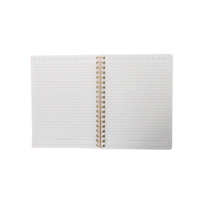 I'm Working 8 x 10 Spiral Journal