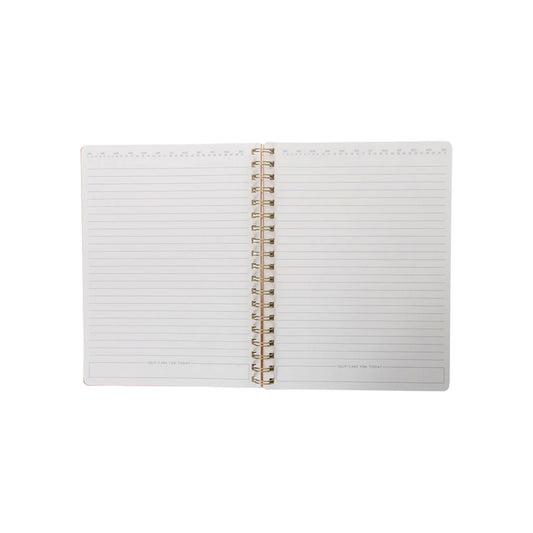 I'm Working 8 x 10 Spiral Journal