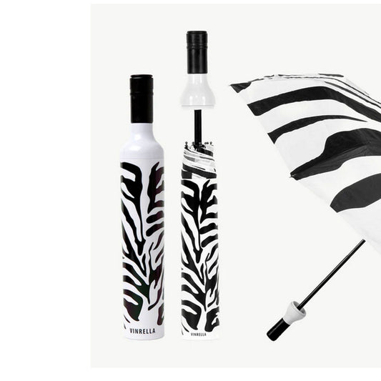 Zebra Bottle Umbrella - For Her - shop_name